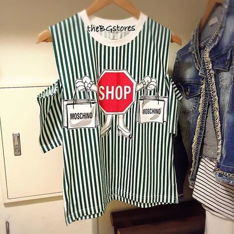 ショップバックTシャツ☆Ladies