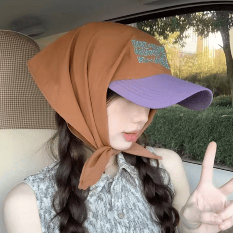 スカーフキャップ