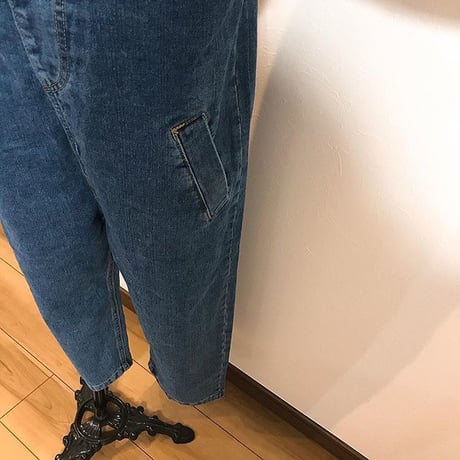 デニムサロペット