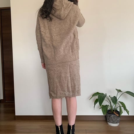 ニットベスト＆ワンピース