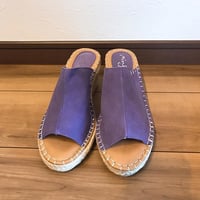 ウェッジスェードサンダル