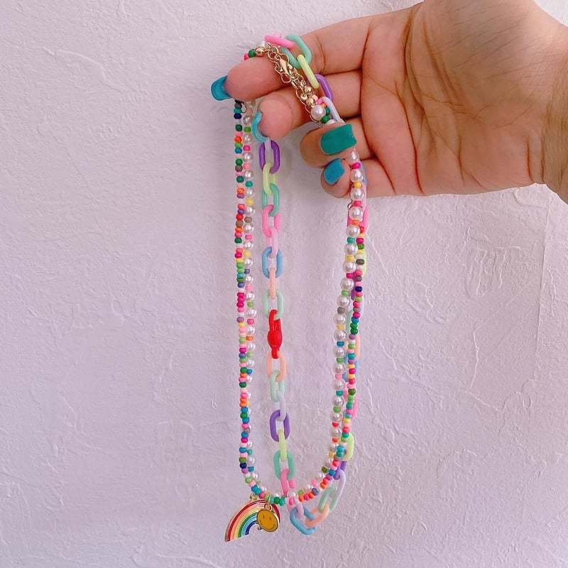 カラフルネックレス | the BG