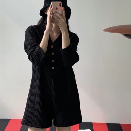 ニットオールインワン