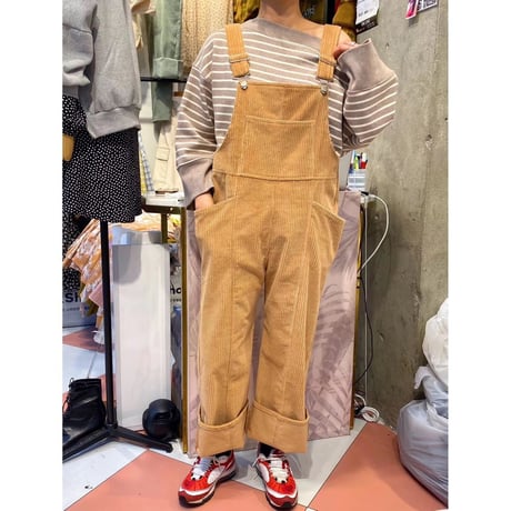 コーデュロイサロペット