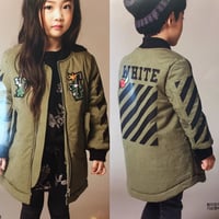 ロングダウンコートkids