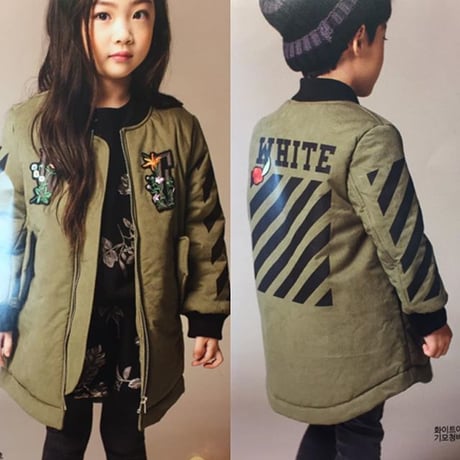 ロングダウンコートkids