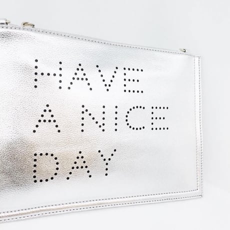 HAVE A NICE DAYクラッチバッグ