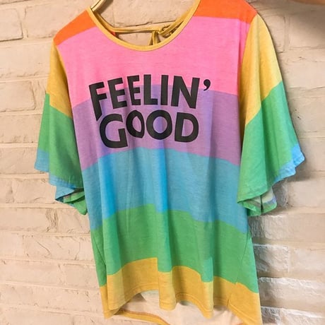 パステルレインボーTシャツ☆ladies