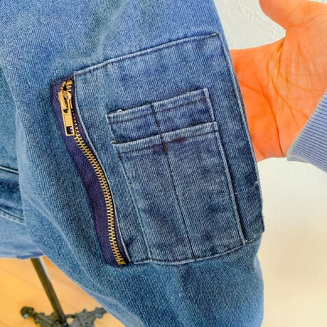 ボアデニムジャケット