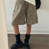 レオパードバミューダパンツ