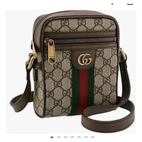定価¥100000: GUCCI (グッチ).] ショルダーバッグ メンズ オフィディア GGスプリーム ポシェット クロスボディバッグ  [並行輸入品]