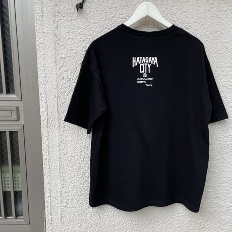 限定amc✖️hatagayacity Back T Over size ブラック