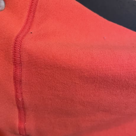 teru Style 麻綿スエットオーバーサイズTシャツ　orange