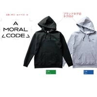 new AMORALCODE LOGO ヘヴィーパーカー限定