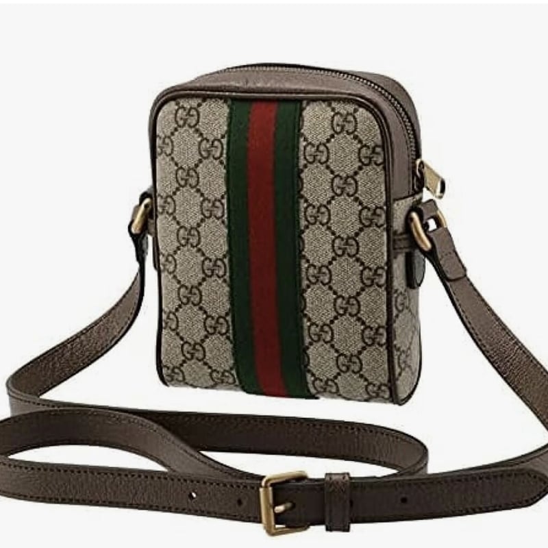 定価¥100000: GUCCI (グッチ).] ショルダーバッグ メンズ オフィ