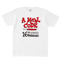先行予約！16周年AMORALCODE@hugo Tシャツ　ホワイト