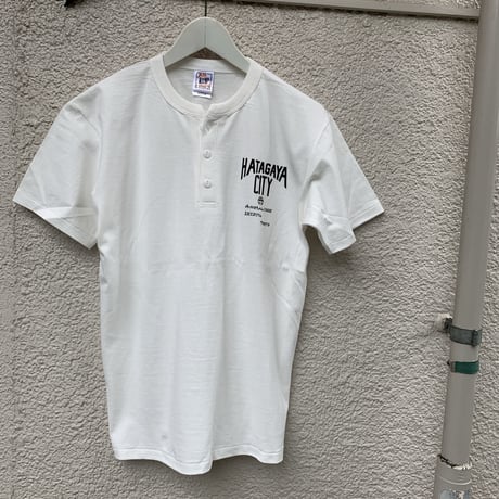 渋谷区コラボhatagayacity  ヘンリーネックT