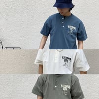渋谷区コラボhatagayacity  ヘンリーネックT