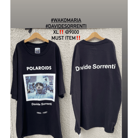特選used select WACKO MARIA DAVIDE SORRENTI  ＸＬ