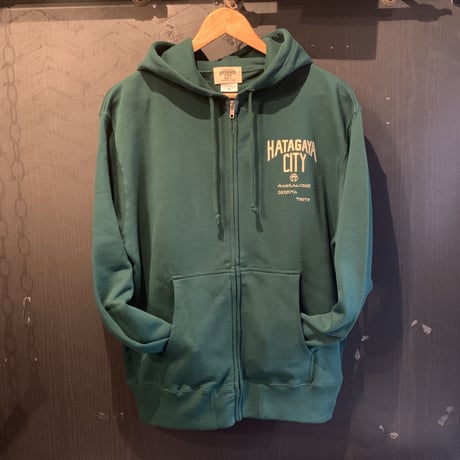 渋谷区コラボ hatagayacity ジップパーカー
