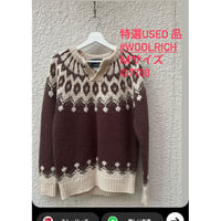 セレク特選USED 品 #WOOLRICH  Ｍサイズ  ニット
