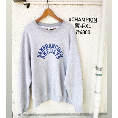 特選used select champion sanfrancisco XL