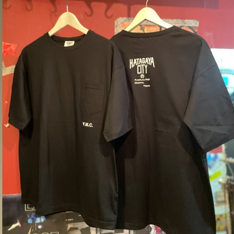 限定amc✖️hatagayacity Back T Over size ブラック