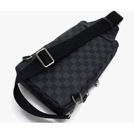 定価¥282500 :ルイ ヴィトン LOUIS VUITTON ダミエ グラフィット アヴェニュー・スリングバッグ ボディバッグ N41719 グレー系 [並行輸入品]