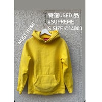 セレクト特選USED品#SUPREME  S SIZE イエロー