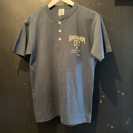 渋谷区コラボhatagayacity  ヘンリーネックT