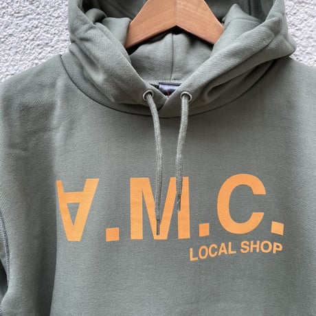 AMC LOCAL SHOP ヘヴィースエットパーカー 裏起毛　数量限定販売