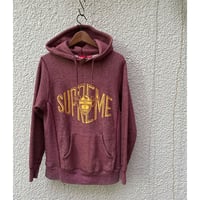 セレクト特選USED品 #SUPREME  カレッジLOGO S SIZE