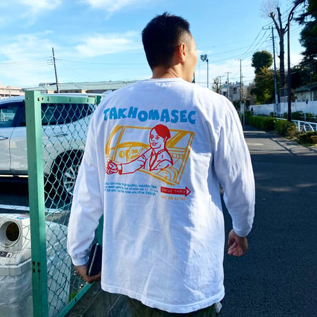 [ YARDO ㍎ ]  TAKHOMASEC L/S Tee  -テコマセック-