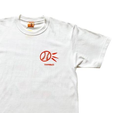 BIG HOMER TEE -WHITE-