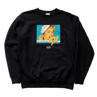 KINBOSHI sweatshirt -BLACK-