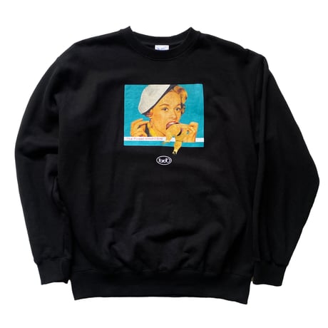 KINBOSHI sweatshirt -BLACK-