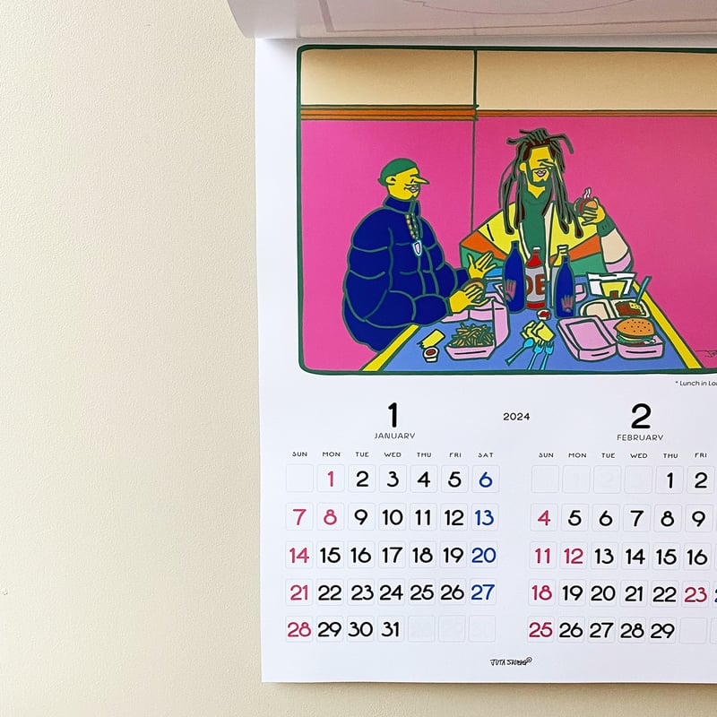 FLEX CALENDAR 2024 -フレックス カレンダー- | YARDO
