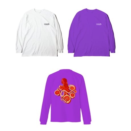 ［ももんが］ TAKO CARPACCIO L/S Tee    タコカルパッチョ L/S Tee
