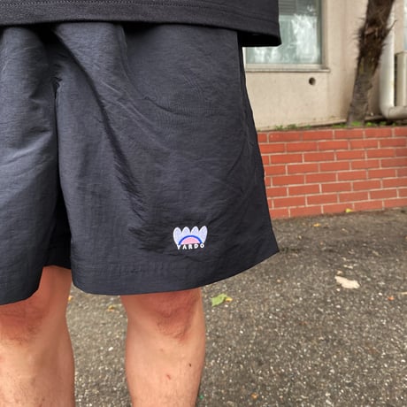 [ YARDO ㍎ ]  LOTUS short pants  -BLACK-