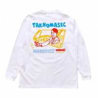 [ YARDO ㍎ ]  TAKHOMASEC L/S Tee  -テコマセック-