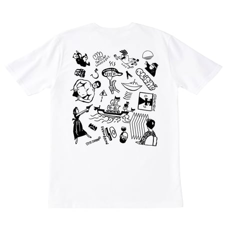 [ YARDO ㍎ ]  MONJO Tee　-モンジョ2-
