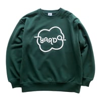 [ YARDO ㍎ ] Brain Logo Crewneck -Green-