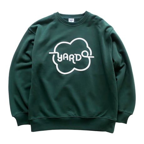 [ YARDO ㍎ ] Brain Logo Crewneck -Green-