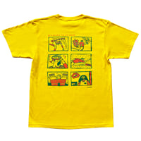 BIG HOMER TEE -YELLOW-