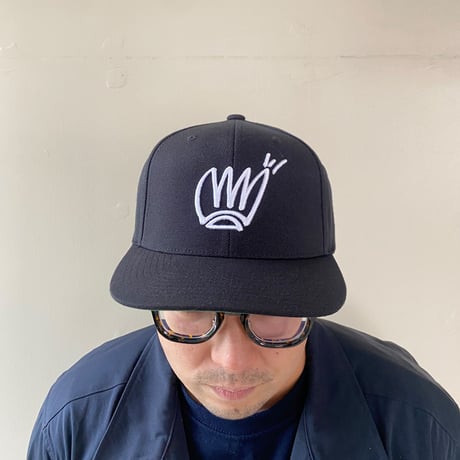 [ YARDO ㍎ ] LOTUS "PROTO" logo CAP   -蓮プロトロゴ-　(black)