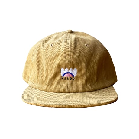 [ YARDO ㍎ ]  LOTUS CORDUROY CAP  -蓮コーデュロイCAP-