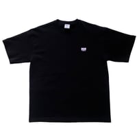 [ YARDO ㍎ ]  蓮一輪咲 T-SHIRT ( Lotus T-shirt)  - BLACK-
