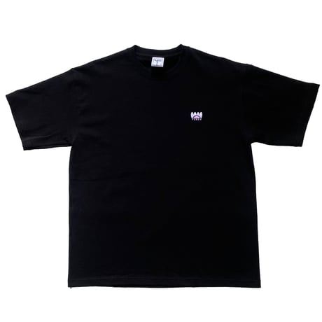 [ YARDO ㍎ ]  蓮一輪咲 T-SHIRT ( Lotus T-shirt)  - BLACK-