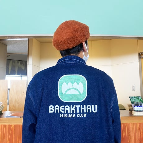 [ YARDO ㍎ ]   BREAKTHRU LEISURE CLUB DENIM JACKET　-ブレイクスルーレジャークラブ-