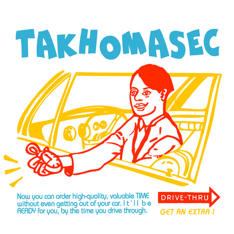 [ YARDO ㍎ ]  TAKHOMASEC L/S Tee  -テコマセック-